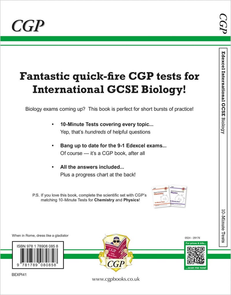 Grade 9-1 Edexcel International GCSE Biology: 10-Minute Tests (with answers) - Image 2