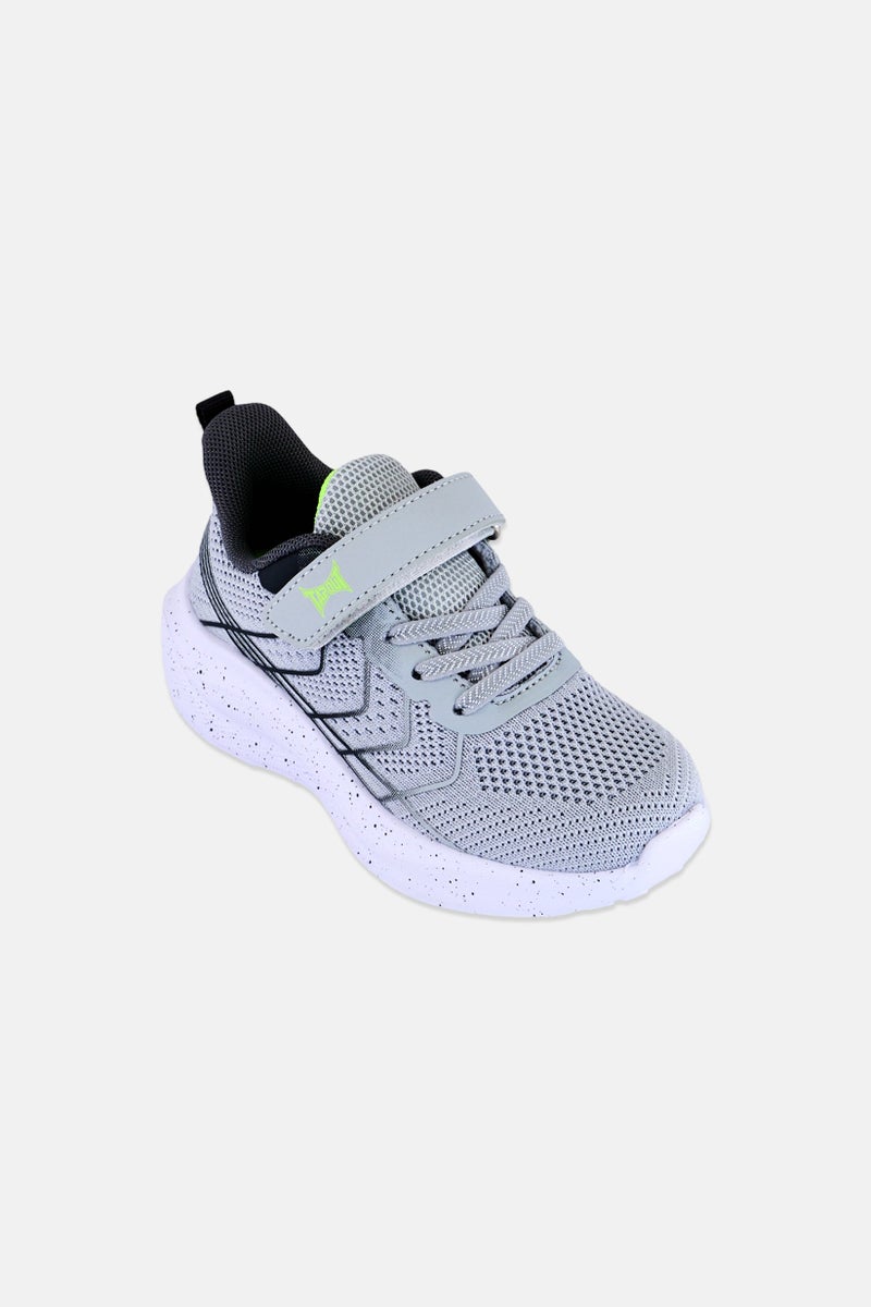 TapouT أحذية خارجية للأطفال الأولاد بإغلاق فيلكرو، رمادي - Image 1