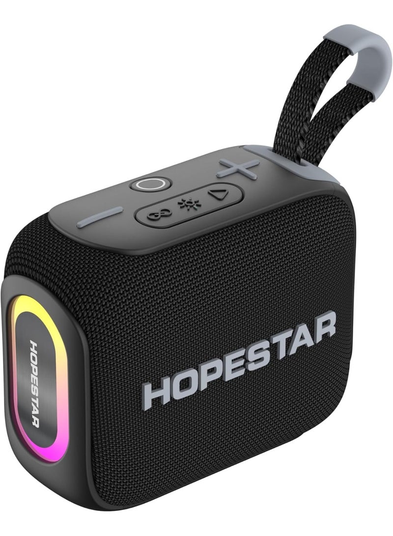 HOPESTAR Wireless 10W Mini Portable Bluetooth Speaker – IPX7 Waterproof Outdoor Speaker with Deep Bass, Long Battery Life, Rugged Shockproof Design, Compact Hopestar Series Travel Speaker for Beach, Camping, Home, Shower & Sports Use - Image 1