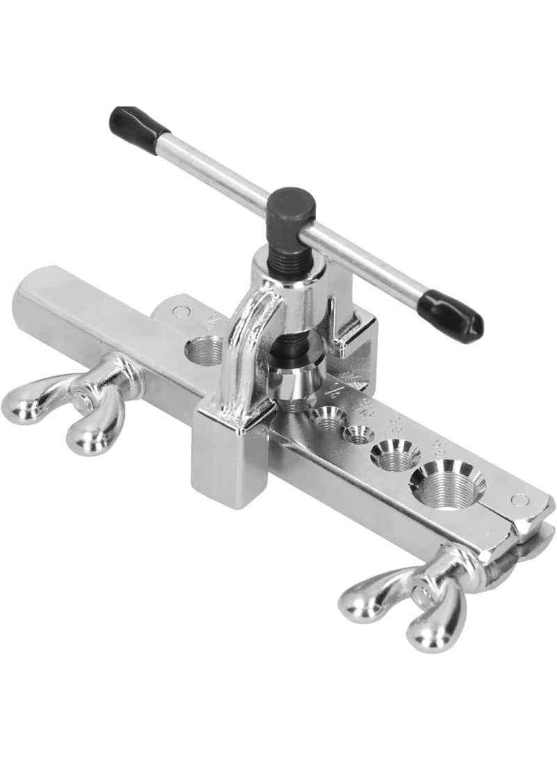 SOLARAE Wostore Flaring Tool Set, Flaring Tool Set, Tubing Pipe 7 Dies of 3/16-5/8 Inch kit in HVAC for plumbing Copper, Building Industrial Aluminum Pipes for Reaming - Image 2