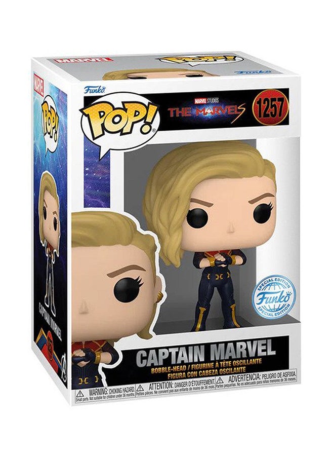Funko Marvel: The Marvels  Captain Marvel (Exclusive Vinyl Figure  - Image 2