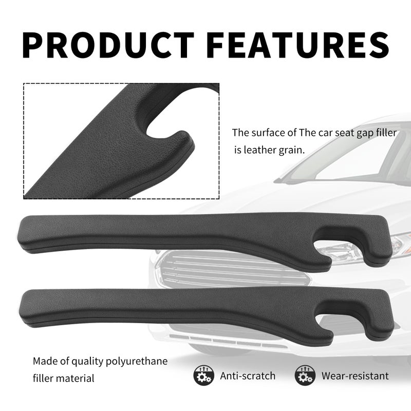 Stacool New Car Seat Gap Filler 2 Pack,Flexible Seat Gap Filler Strip to Avoid Dropping Items,Universal in Between Car Seats Catcher/Console Catcher for Cars Accessories Interior - Image 4