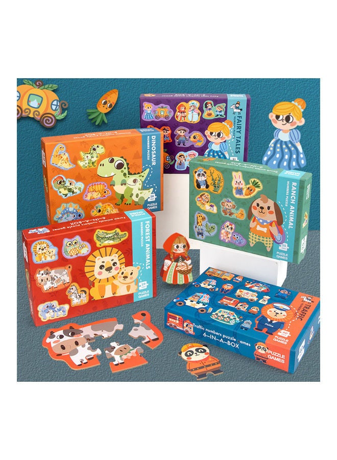 NIBEMINENT 6-Piece Puzzle Set - Image 3