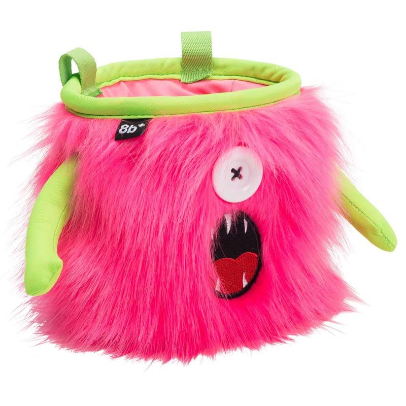 8B+ 8BPLUS 8BPLUS Chalk Bag for Climbing, Bouldering, Belt and Giftbox Included - Wide Opening - Brush Holders, for Left & Right Handers (Kelly) - Image 3