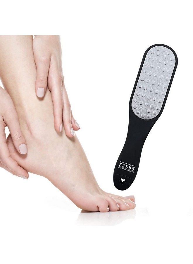 FACON Facón Professional Pedicure Foot File 3In1 Callus Remover With Mini File Premium Lasercut Surgical Grade Stainless Steel Removes Calluses Corns & Rough Skin - Image 5