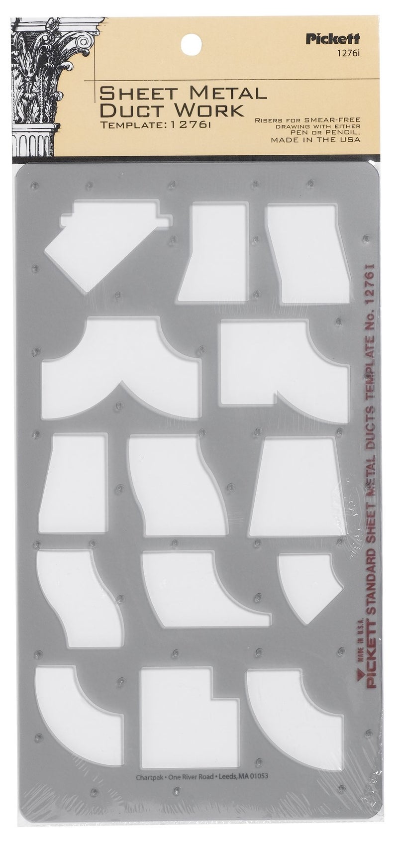 Pickett Sheet Metal Duct Work Template (1276I) - Image 2
