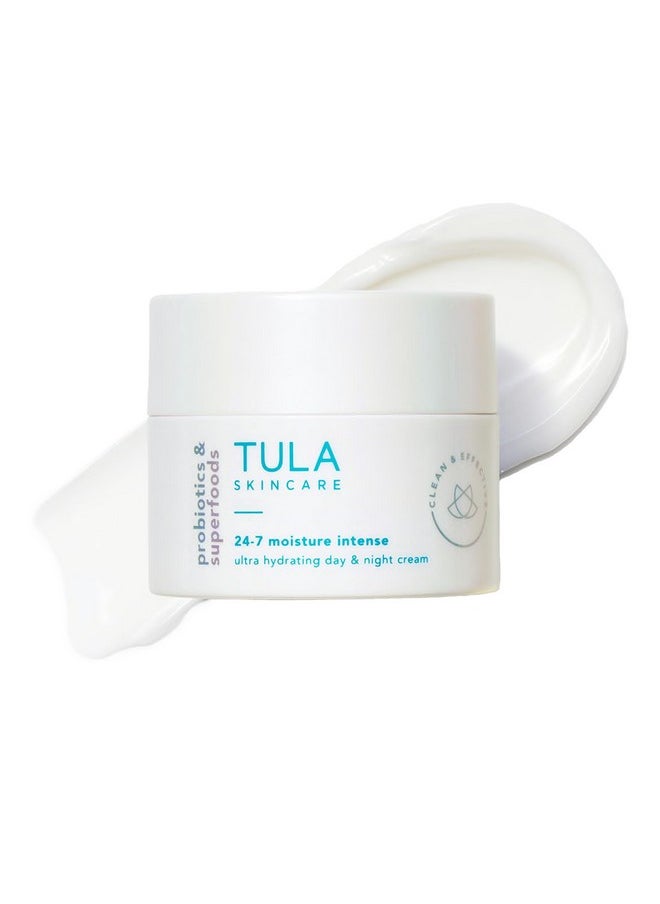 TULA Skin Care 24-7 Supersize Moisture Intense Ultra Hydrating Day & Night Cream - Ultra Nourishing Moisturizer For Face, Soothe Skin, Maintain Skin Balance & Improve Skin Smoothness, 3.31 Oz. 