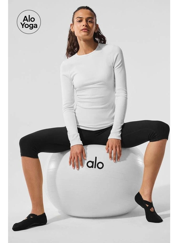 Alo Yoga Ribbed Modal Long Sleeves - Image 4