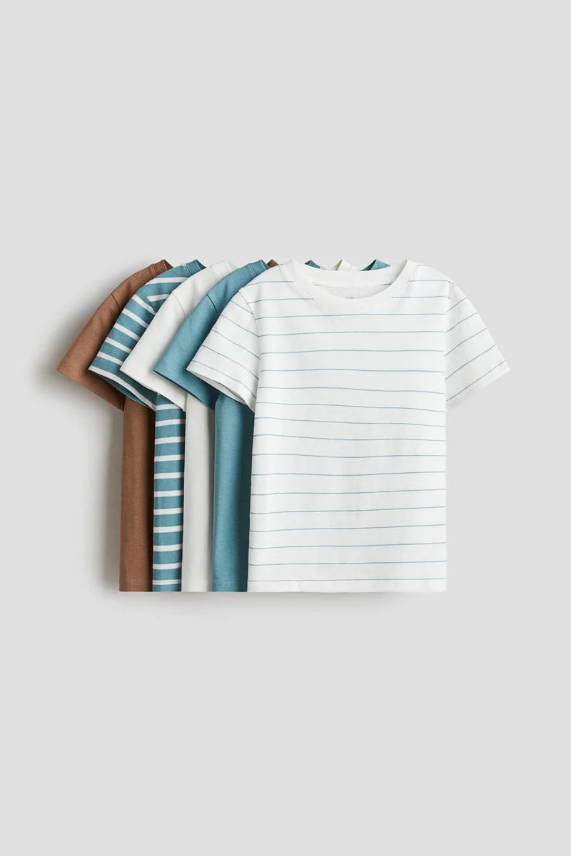 H&M 5-pack cotton T-shirts