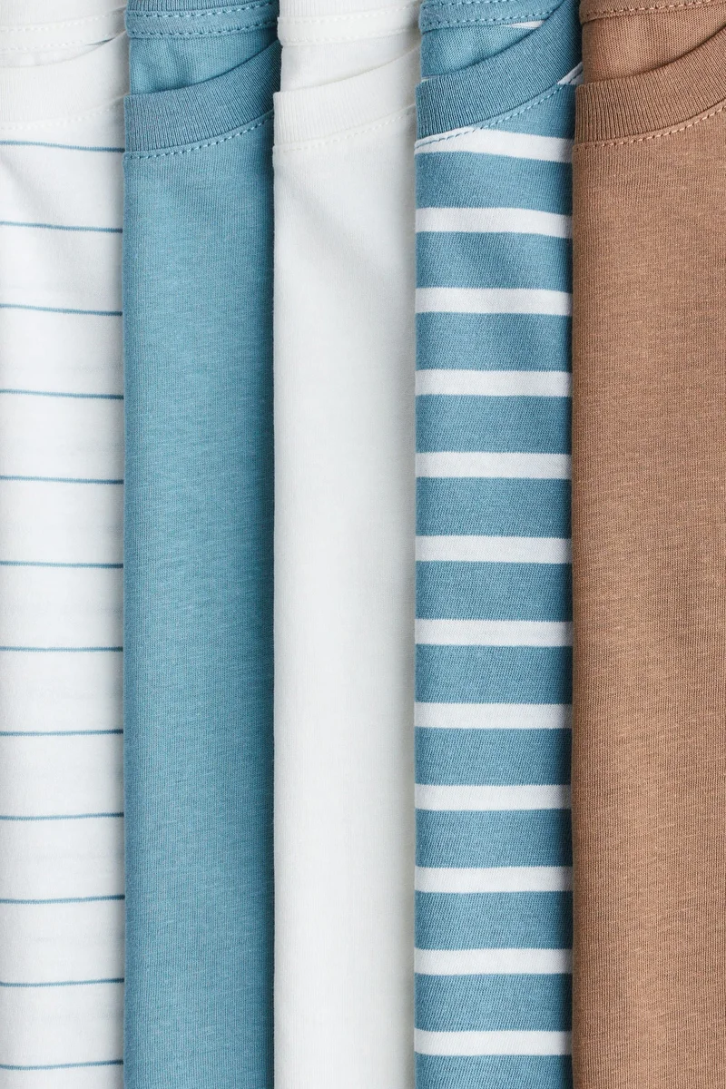 H&M 5-pack cotton T-shirts