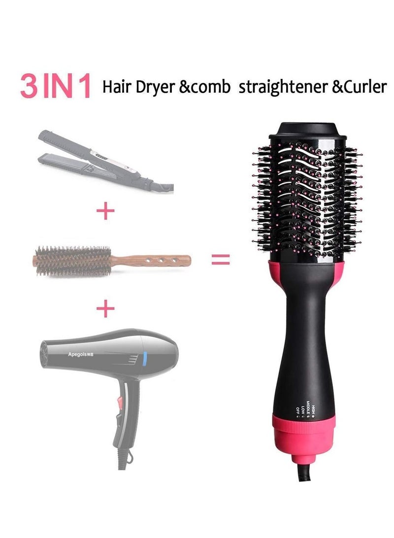 فون بلانيت 1. One step hair dryer volumizer, salon hot air paddle styling brush negative ion generator hair straightener curler for all hair types. 2 ... - Image 5