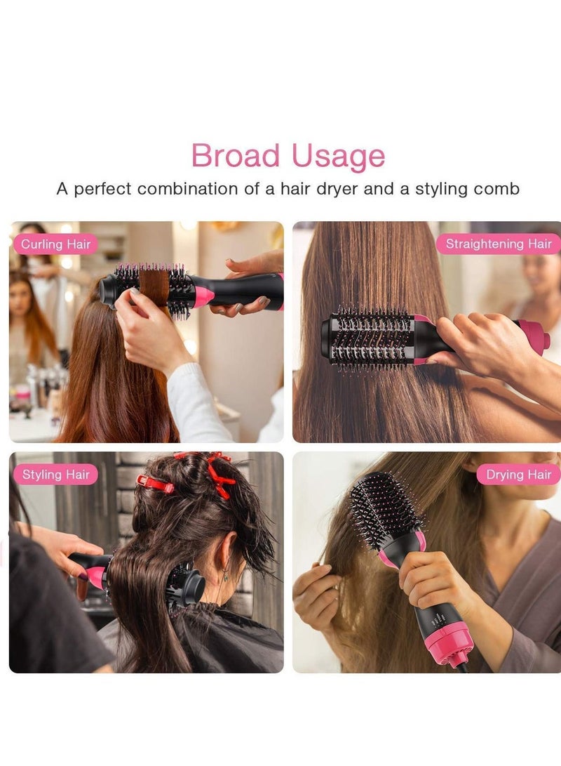 فون بلانيت 1. One step hair dryer volumizer, salon hot air paddle styling brush negative ion generator hair straightener curler for all hair types. 2 ... - Image 3