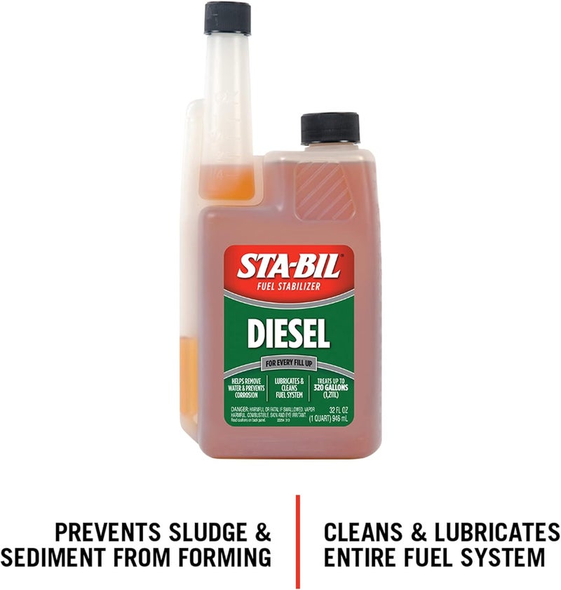 STA-BIL Diesel Formula Fuel Stabilizer - 32 Fl Oz - Image 2
