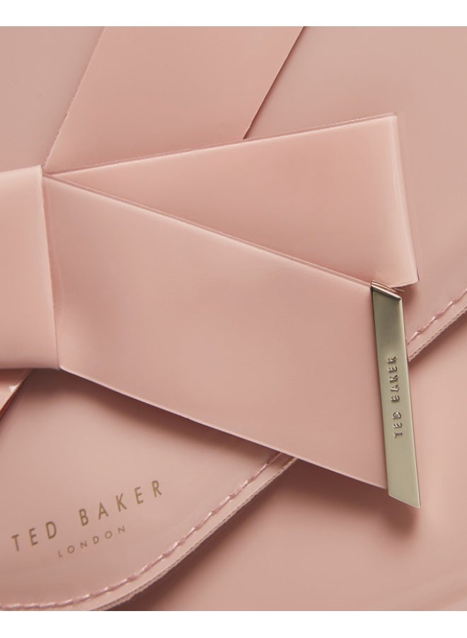 Ted Baker حقيبة ظرف بتصميم عقدة على شكل bow - Image 3