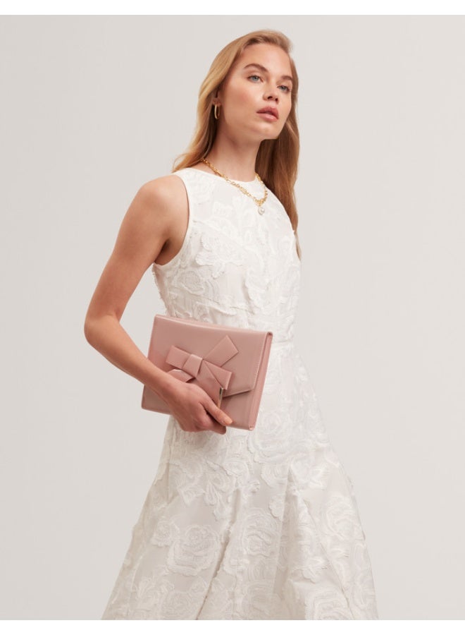 Ted Baker حقيبة ظرف بتصميم عقدة على شكل bow - Image 2