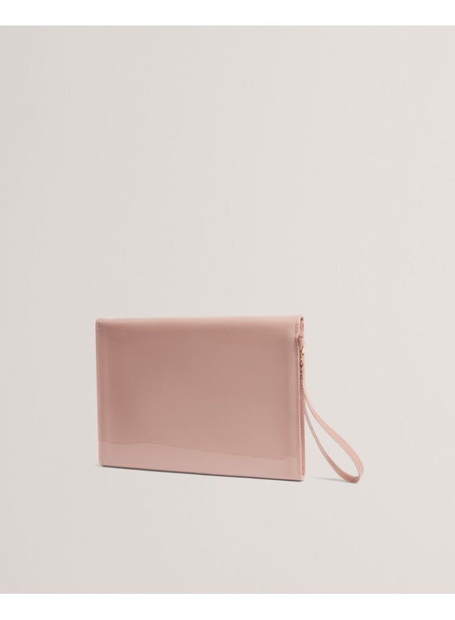 Ted Baker حقيبة ظرف بتصميم عقدة على شكل bow - Image 4