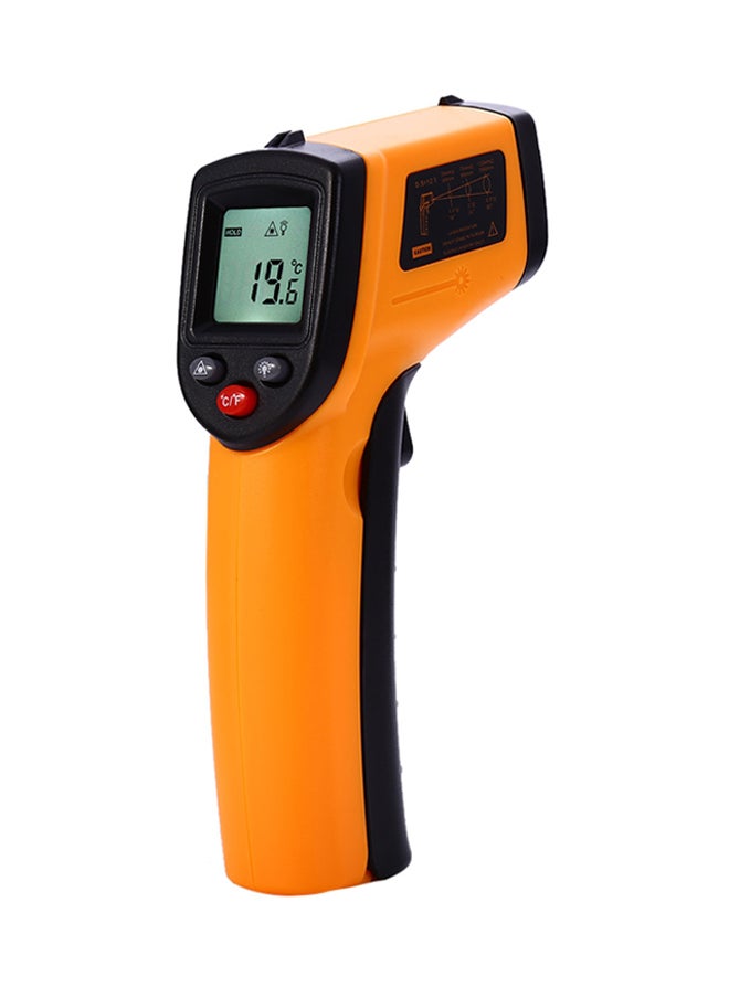 Generic Infrared Laser Temperature Tester Orange/Black  - Image 1