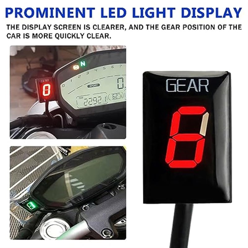 DEMULAX Digital Gear Indicator for Scrambler 800 - Image 2