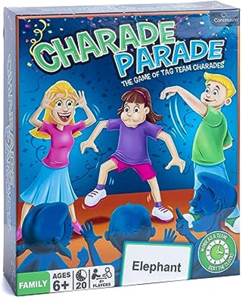 CONTINUUM GAMES Charade Parade The Game Of Tag Team Charades
