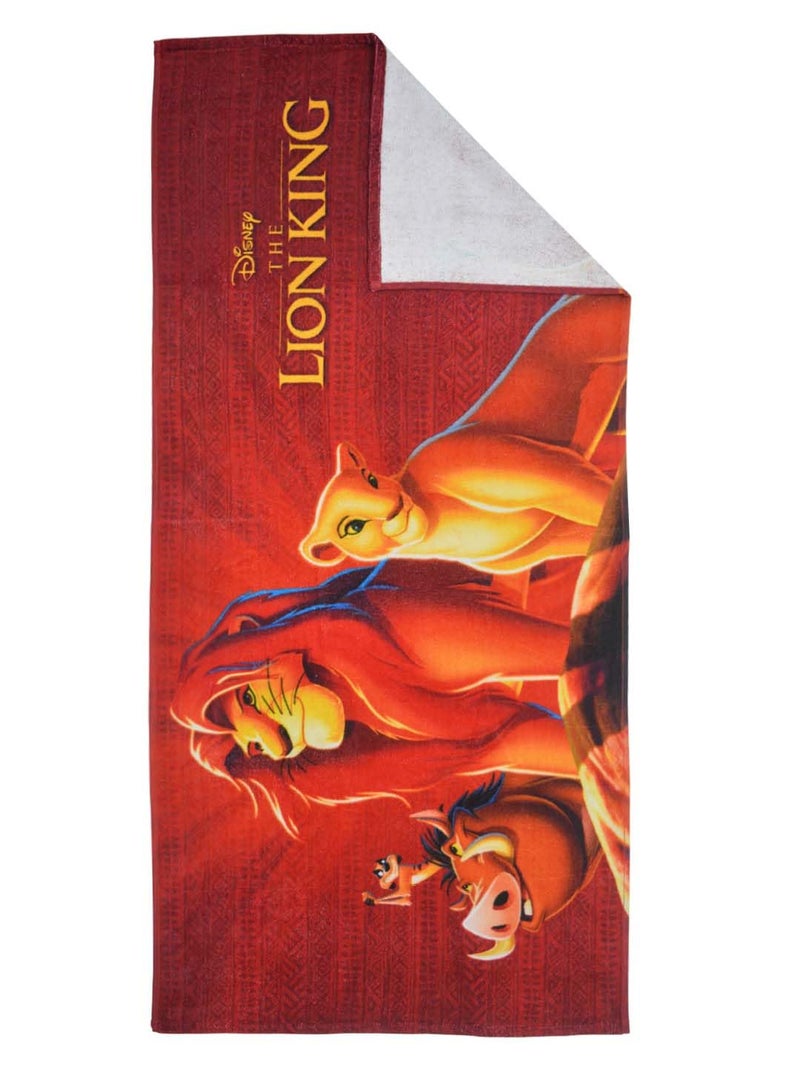 Athom Living Lion King Kids Bath Towel, Super Absorbency, Attractive Print for Kids 60x120 Cm - Image 3