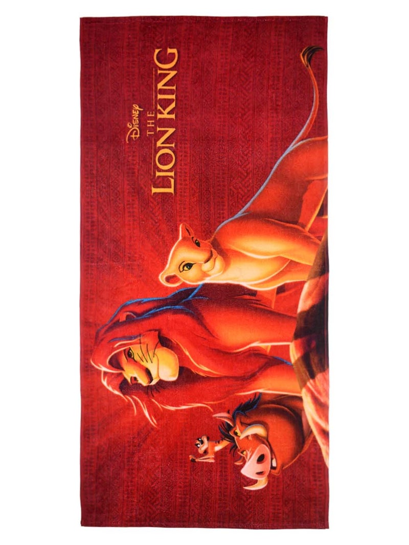 Athom Living Lion King Kids Bath Towel, Super Absorbency, Attractive Print for Kids 60x120 Cm - Image 5