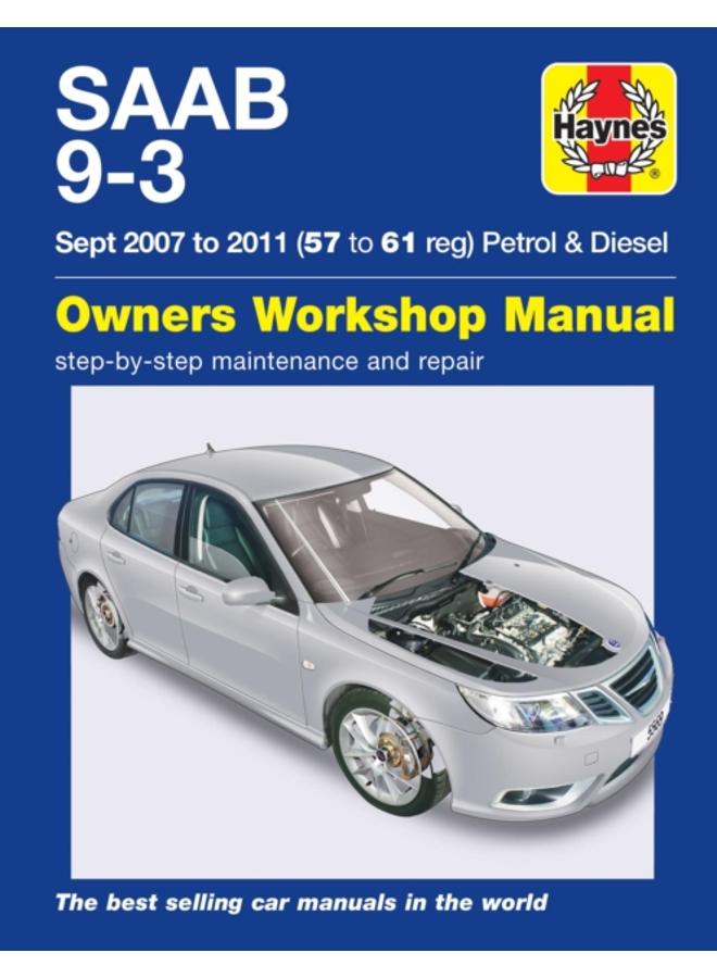 SAAB 9-3 Petrol & Diesel (07 - 11) Haynes Repair Manual : 2007-2011 