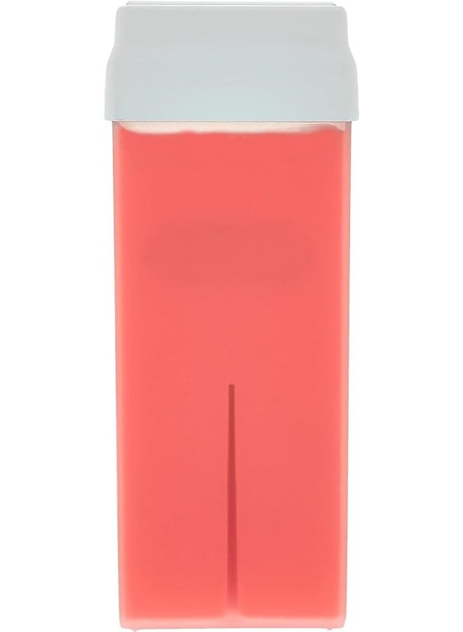 شمع وردي لإزالة الشعر بقوام ناعم للاستخدام على الجسم حجم 100 مل