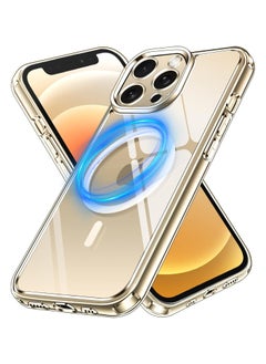 MagSafe transparent case compatible with iPhone 12 - 12 Pro supports fast charging