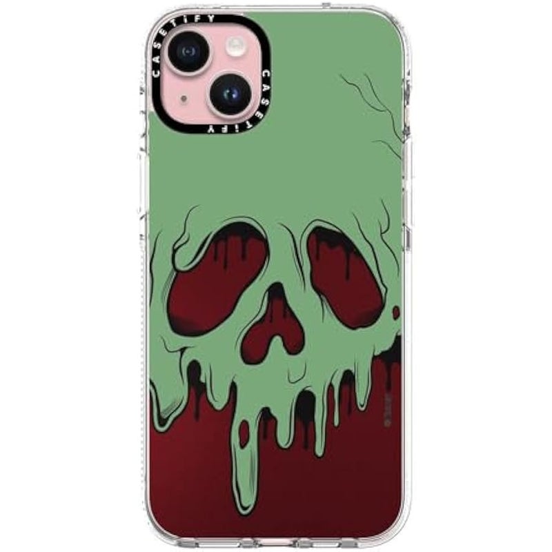 Casetify Clear iPhone 15 Plus Case 【Villains Co-Lab/Not Yellowing / 6.6ft Drop Protection/Compatible with Magsafe】 - Poison Apple - Clear - Image 1