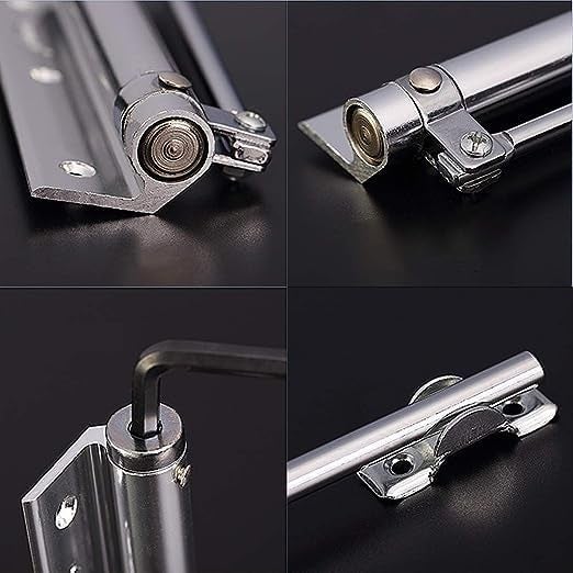 APURK Spring Door Closers for Residential Commercial Purposes Spring Door Closers for Light Weight PVCAluminium Converts Hinged Door to Automatic SelfClosing Door Pack of 1 - Image 5