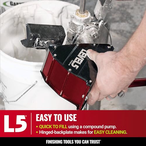 Level-5 8-Inch Drywall Corner Applicator Box - LEVEL5 | Pro-Grade | Taping and Finishing Tools | Sheetrock Gyprock Wallboard Plasterboard Mud | 4-702 - Image 5