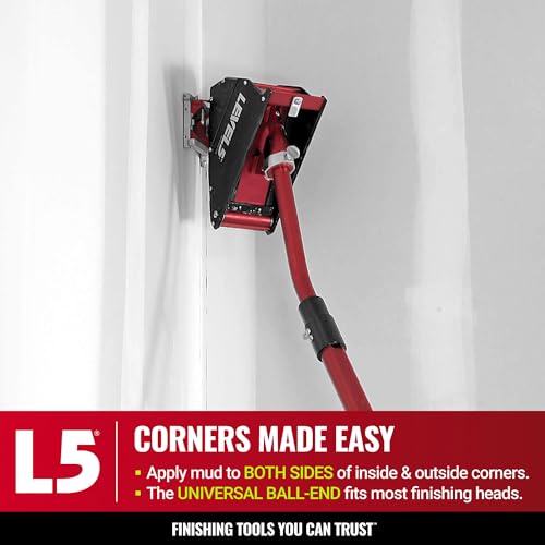 Level-5 8-Inch Drywall Corner Applicator Box - LEVEL5 | Pro-Grade | Taping and Finishing Tools | Sheetrock Gyprock Wallboard Plasterboard Mud | 4-702 - Image 3