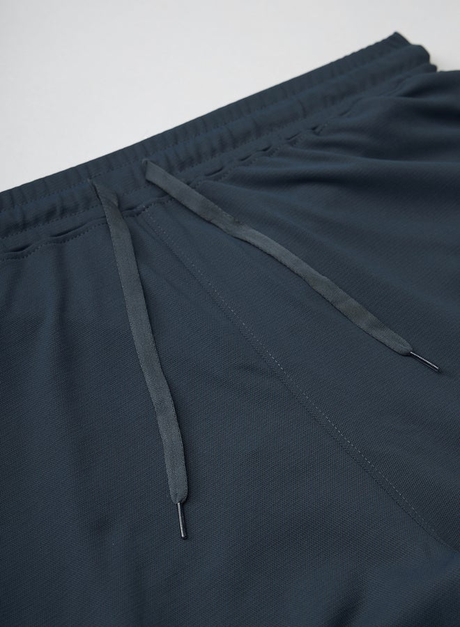 Technosport Men Grey Solid 4-Way Stretch Track Pants - Image 4