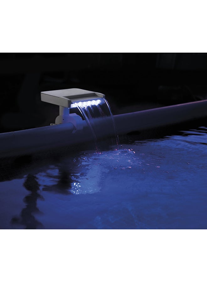 INTEX Led Multi-Coloured Waterfall Cascade 22x33x29cm - Image 4