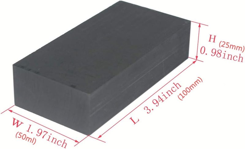 FY Graphite Ingot EDM Graphite Plate Smooth Polished Surface (100MMx50MMx25MM) - Image 2