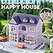 Flever Dollhouse Miniature DIY House Kit Creative Room with Furniture for Romantic Valentines Gift Happy House - Image 4