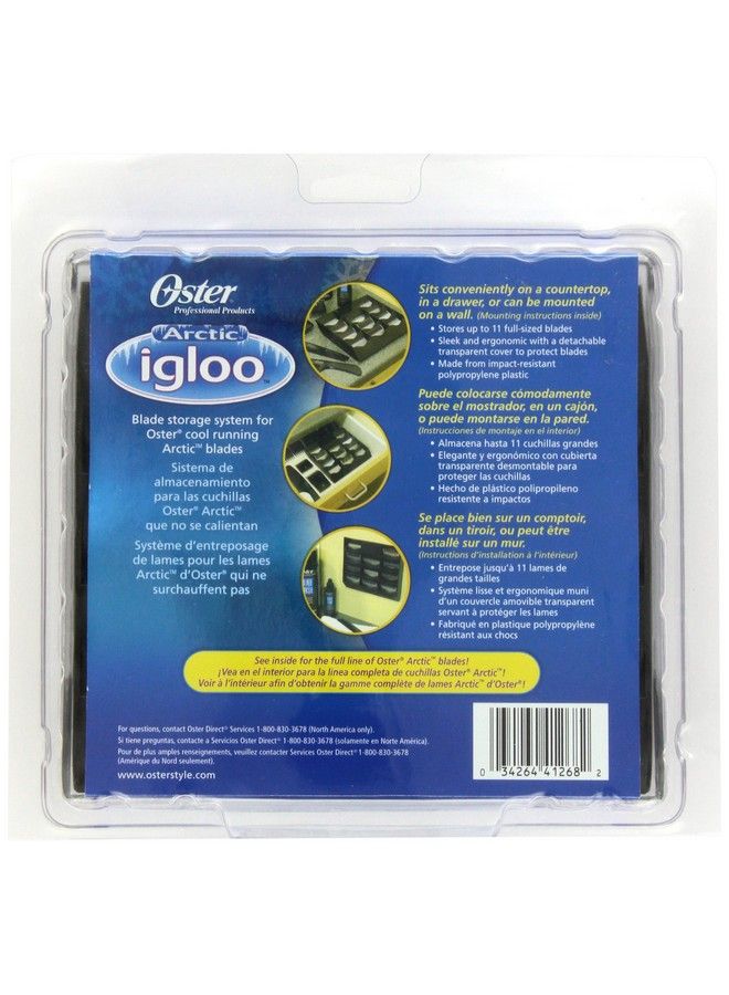 Oster Professional 760040 Artic Igloo Clipper Blade Storage System 1 Count - Image 3