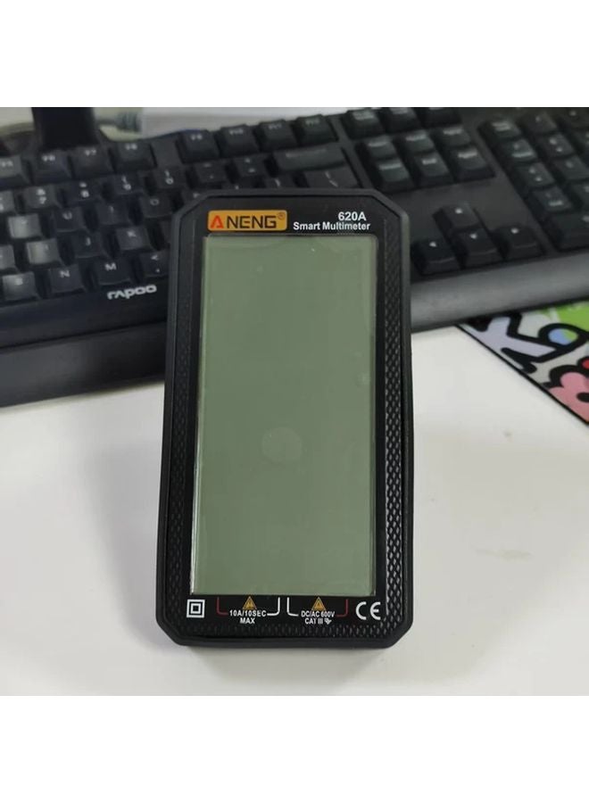 ANENG 620A Black Digital Multimeter 6000 Count Large Screen Auto Ranging High Precision - Image 1