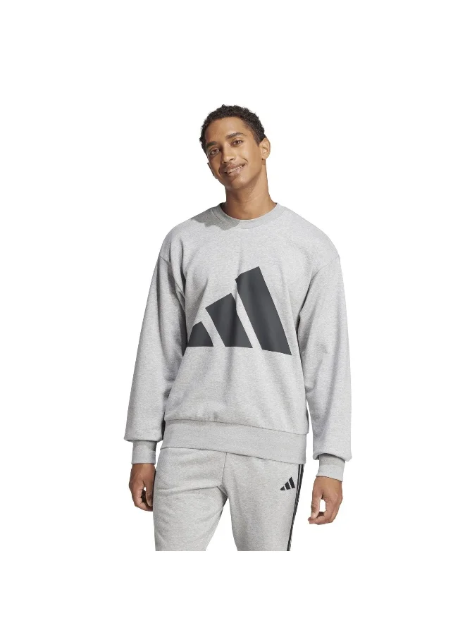 اديداس adidas essentials big logo french terry men sweatshirt