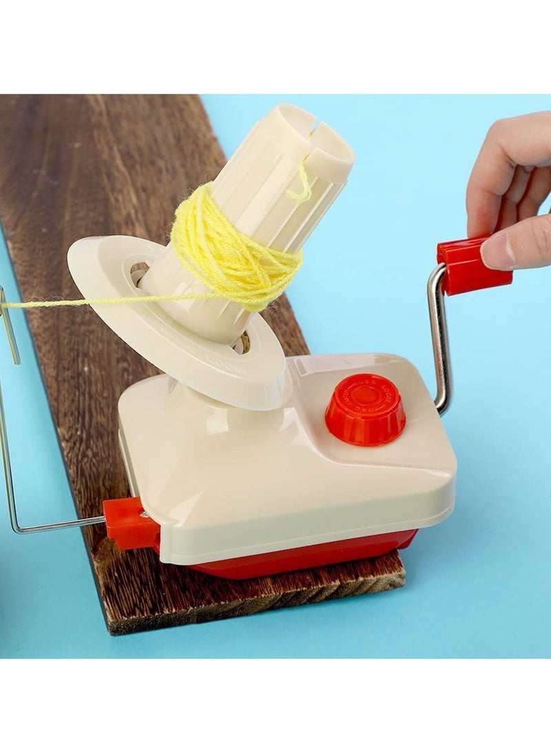 SYOSI - Yarn Ball Winder, Hands Operated Swift Yarn, Fiber String Ball Wool Winder Machines for Wool Fiber Clothing Crafting Home Office Art Handicraft Use, Easy to Set Up and Use - Image 1