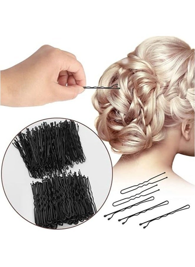 Lesha 200Pcs Hair Pins Kit, Bobby Pins & U Shaped Pins Bun Hair Pins Gifts for Women Girls with Storage - Image 5