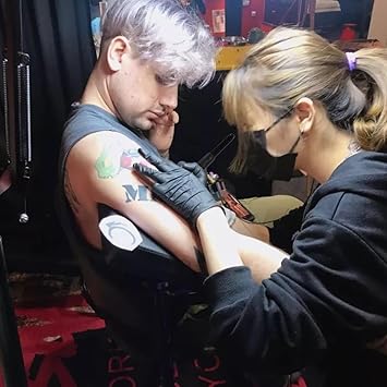 Healifty 20pcs Tattoo Doodler Cores Supply with Tattoo Pen Holders Black - Image 2