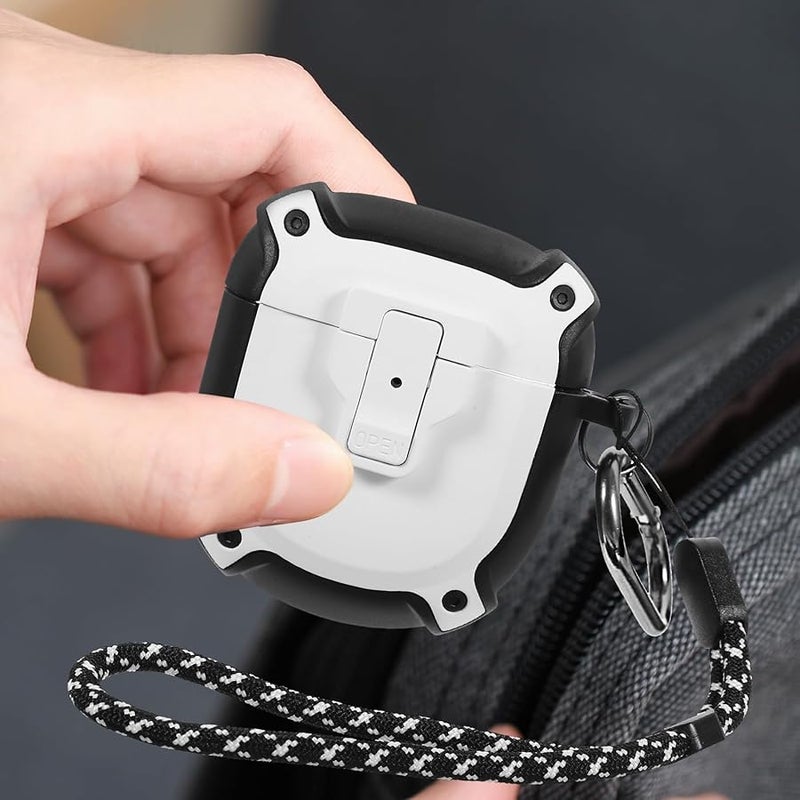 Soft Touch Protective Earbud Case for Earbuds II Scratch Resistant Holder White - Image 4