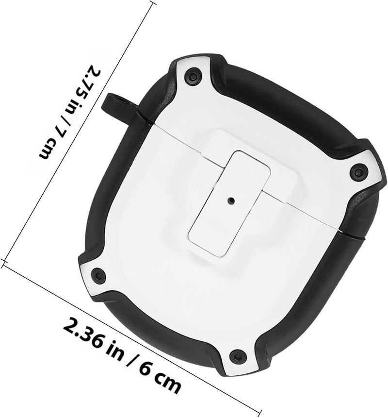 Soft Touch Protective Earbud Case for Earbuds II Scratch Resistant Holder White - Image 3