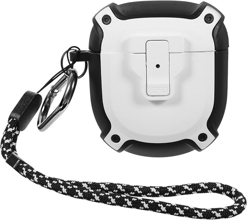 Soft Touch Protective Earbud Case for Earbuds II Scratch Resistant Holder White - Image 1