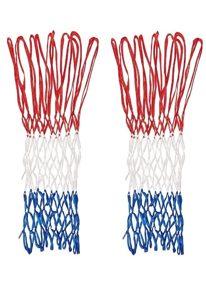 AYWAL Basketball Net Pair | Net for Basketball Playing | Suitable of Basketball Ring (Multicolor) N51 - Image 1