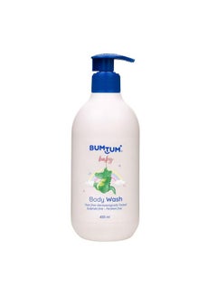 Bumtum Baby Body Wash Gentle & Tear Free For Babies/Child/Kids All Skin Type, Paraben Free 400 Ml (0-5 Year)  - Image 1