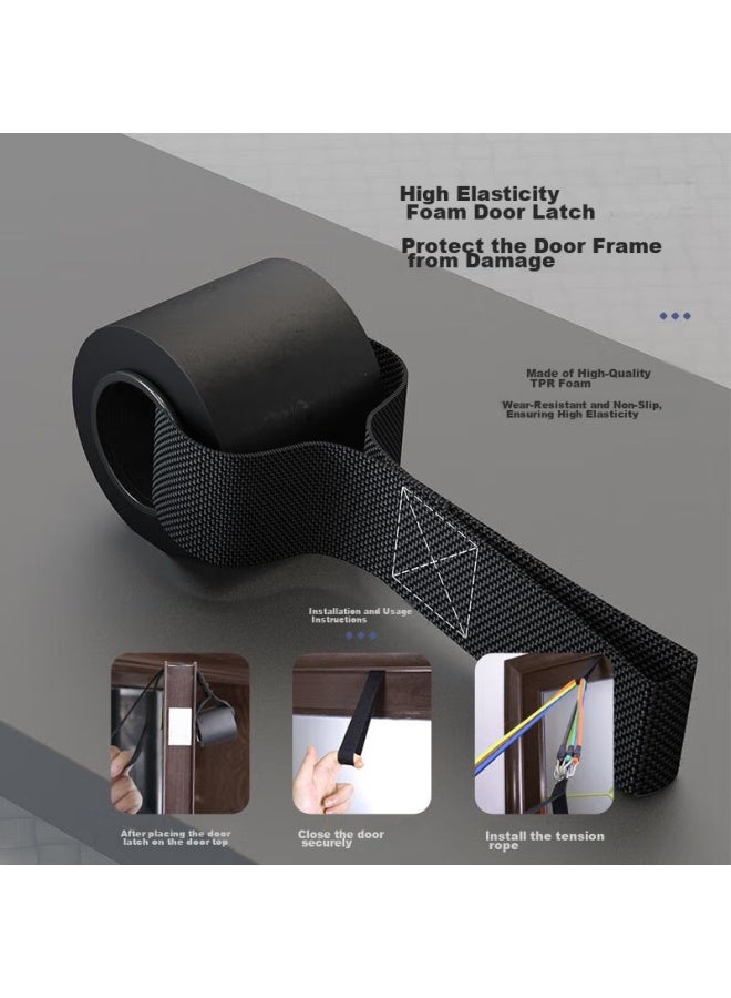Calliven Resistance Band, Fitness Elastic Band For Men, Pull-up Band, Resistance Band For Chest Muscle Training, Home Gym Equipment, 210 Lbs + Handle - Image 5