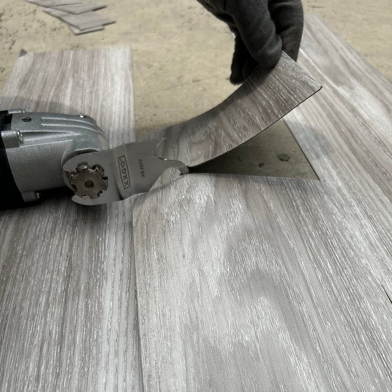 Xxgo 3 Pcs Multi Tool Saw Blades Oscillating Multi Tool Knife Blade For Cutting Roofing Asphalt Shingles Pvc Floor Carpet Cardboard Fit Milwukee Rockwell Bosch Dremel Ryobi Ridgid Xg3310 - Image 2