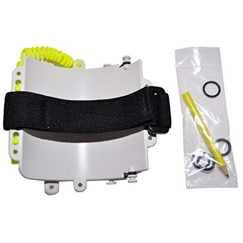 Scuba Choice Wrist Dive Slate for Diving, 3-Panel with Pencil & Velcro Strap – Replaceable Safety Leash, Compact - Ideal Divers, Snorkelers, Freedivers - Image 1